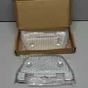 Chrome D-shaped Passenger Footboard Floorboard Covers for Harley Touring Street Road Glide Ultra Limited Softail Dyna