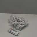 Globe Ball String Lights 50 LED Battery Powered 16.5 FT for Indoor/Outdoor Decoration Commercial Christmas Tree Decorative Fairy Light, Bedroom, Patio (White+Bule)