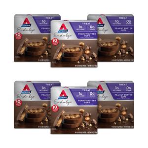 Atkins Endulge Peanut Butter Cups, Dessert Favorite, Low Carb, 0g Sugar, 60 Count (BBD: 10/30/26)