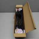 4 Pack 8 Patterns Christmas Decorations with 32 Lollipop Christmas Lights, Solar Christmas Lights Outdoor Waterproof with 8 Modes, Christmas Peppermint Candy Pathway Yard Decor for Garden/Lawn/Patio