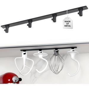 Aieve Metal Stand Mixer Attachment Holder Compatible with Kitchenaid Mixer Accessories, for Storage Organize Your Kitchen Aid attachments