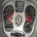 Creliver Foot Massager for Neuropathy Pain Relief for Feet and Legs, EMS TENS Unit - Nerve Muscle Circulation Stimulator with Electrode Pads, FSA Eligible Items Only List, HSA Store Eligible Items (White-silver)