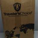 Traveler's Choice Pagosa Hardshell Expandable Luggage with Spinner Wheels, Baby Blue, 22-Inch Carry-on