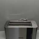 Mueller UltraToast Full Stainless Steel Toaster 4 Slice, Long Extra-Wide Slots for Bagels and Waffles, 6 Browning Levels, LED Display, Cancel/Defrost/Reheat Functions & Removable Tray, Kitchen Gadgets