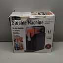 Slushie Machine No Ice Needed, Slushy Machine for Home, Frozen Drink Maker with 6 Preset Programs for Margaritas, Frapps, Milk Shake and More, LED Display, Auto Clean, Black, 1 Pack+6 Modes