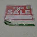 Ram-Pro 9" X 12" Sale Sign for Car and Auto Sales - Rust Free Clear and Visible Text Long Lasting with A Space to Hand Write, (4 Pack)