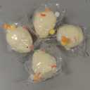 3pcs Handmade Chick Squeeze Toys Ultra Soft Squishy Fidget Toys Silicone Squishies Toys for Stress Relief ( Chicken ) (3pcs)