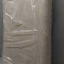 Roundhill Furniture Biony Fabric Counter Height Dining Bench with Nailhead Trim, Tan