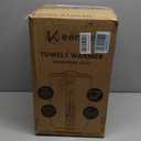 Keenray Towel Warmer for Bathroom, Towel Warmer Bucket with Heating Progress Bar, Fragrant Disc Holder, Leather Handle, Auto Shut-Off Towel Bucket Fits Up to 2 40" x 70" Towels, Bathrobes, Blankets