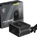 MSI MAG A650BE, Semi-Modular Compact 650W ATX Power Supply, 80+ Bronze, Low-Noise Fan, Active PFC Design