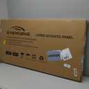 5 Pack Acoustic Panels,47.2x23.6x0.4 inch Acoustical Wall Panels,Large Soundproof Panels,Self-Adhesive Sound proof Panels for Walls,Acoustic Treatment for Recording Studio&Office,Camel