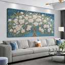 Tree Of Life Large Wall Art Decor 29"x58" Canvas Wall Art For Living Room