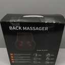 Brelley Neck Massager, Back Massager, Shiatsu Massage Cushion with Two-Way Rotating Massage Head for Neck, Back, Shoulder, Legs, Gift for Dad and Mom