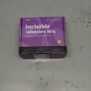 Invisible Strapless Sticky Bra Push up for Women, Ultra Adhesive Bra for Backless Dress, Cleavage Bra Lift with Pasties Kit (D Cup, Beige)