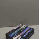 Cawiew 4 Pack Light up Sword Saber with FX Sound (on-Off Control) and Full Retractable Handle, 4 Colors LED Glow in The Dark Toy for Kids Adult