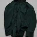 Dokotoo Women's Corduroy Button Down Shirts Boyfriend Long Sleeve Oversized Blouses Tops (Medium, 1 Green01)