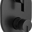 Moen UT3331BL CIA M-Core 3-Series 2-Handle Shower Trim with Integrated Transfer, Valve Required, Matte Black