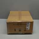 24.5" Modern Ceramic Table Lamp for Nightstand, Farmhouse Bedside Lamp for Bedroom, Small Table Lamp for Living Room End Table, Beige (1 Pack)