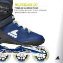 Rollerblade Macroblade 80 Men's Adult Fitness Inline Skate, Performance Inline Skates