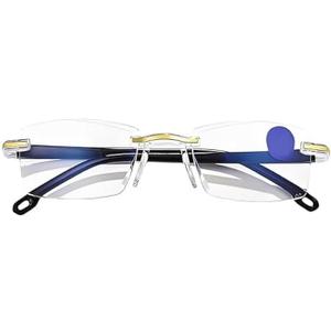 Mag Vision Glasses, Intelligent Anti Blue Light Blocking Computer Glass, Magvision Glasses for Men Women