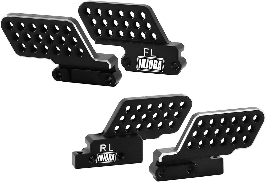 INJORA Shock Mount Multiple Mounting Positions Damper Holder CNC Aluminum for TRX4M Defender 1/18 RC Crawler Upgrades