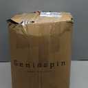 Geniospin Cal King Size Comforter Set- 7 Pieces Boho Bed in a Bag, Western Bedding Set for All Seasons, Reversible Aztec Bedding, Lightweight Comforter Bed Set with Sheets, Pillowcases & Shams (Brown)