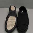 Women's Diabetic Shoes Easy Put on with Adjustable Lightweight for Edema Plantar Fasciitis Bunions Arthritis Neuropathy Wide Width Swollen Feet Bottom Fattening and Widening Elderly Shoes Black,6.5