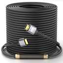 Hdmi Cable 150ft Ultra High Speed 4K@30HZ 2K 1080P HDMI 2.0 Cable 18gbps Gold Plated Connector 3D ARC Ethernet HDMI Cord for HDTV Monitor Laptop Roku TV Xbox PS3/PS4(Silvery)