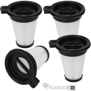 4 Pack HEPA Replacement Filter Compatible with Wyze Cordless Vacuum Cleaner, Replace Part #WCVRHF for Wyze Handheld Cordless Vacuum, Washable and Removable Filters Replacement for Wyze