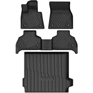 AUTOSAVER88 Floor Mats & Cargo Liner Fit for BMW X5 40i/50e/M60i/M Competition 2026-2019 (Only for 5 Passenger), TPE All Weather Floor Liners and Trunk Mat, 1st & 2nd Row Mat Car Mats Set Accessories