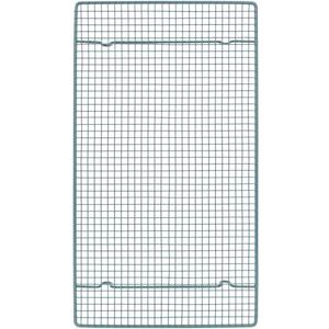 CHEFMADE Baking and Cooling Rack, 18-Inch Non-Stick Stackable Collapsible Rectangle Wire Rack for Oven Baking (Green)
