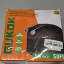 Garden Hose, Lightweight, Ultra Flexible, Durable, Kink-Free Garden Hose, RV, Marine and Camper Hose (50 FT)