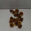 VERIMP Pine Cones, Natural Pinecones for Christmas & Halloween Decor (16PCS, 1.97" - 2.95", Brown, Pine Material)