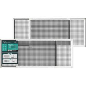 Paramondo Expandable Window Screen, Horizontal (10" H x 19.6" - 36" W, 2 Pack) Adjustable Window Screens, Replacement Window Screens for House Windows, Small