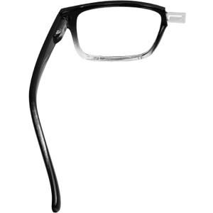 Eyekepper (Must Buy Both Eye) Black Clear-Left Eye +0.75 Reading Glasses with Different Strength for Each Eye