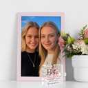 Bestie Gifts for Women Friendship 3.93.20.4 Inch Acrylic Puzzle Desk Decor - Unique BFF Keepsake Gift for Birthday, Christmas, Anniversary - Bestie Present Idea