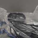 Blue Streak Wheelchair Elevating Leg Rest with Padded Calf Pad,Composite Footplates,Fits Most Standard wheelchairs and Transport Chair,Wheelchair Parts,Same Functional Structure as LK3JELR,(1Pr, Blue)