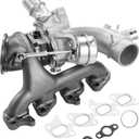 VEVOR Complete Turbo Turbocharger Chevy Chevrolet Cruze 2011-2015 with Gasket Kit, Sonic 2012-2020 & Trax 2013-2021 & Buick Encore 2013-2021 Turbo Charger Compatible 1.4L Replace# 55565353