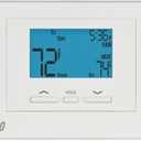 Lux Pro P521U Programmable 5-2 Day Thermostat for Home Use; 2 Heat, 1 Cool
