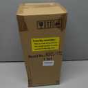 NEEDOMO Christmas Decorations Outdoor&Indoor, 17''/12'' Metal Candle Lantern Decor,Christmas Lanterns with Snowflakes Stars and LED Candle for Home Porch Patio Table Centerpieces, Xmas,No Glass