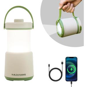 LED Camping Lantern Rechargeable, 800LM, 230Hours Runtime, 5 Modes Camping Light with Red Light, IPX4 Waterproof Lantern Flashlight for Hurricane, Emergency, Power Outages, Home ,Hiking