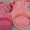 3 Pack Dog Sweater, Dog Sweaters for Small Dogs, Warm Soft Pet Clothes for Puppy, Medium Large Cat, Dogs Girl or Boy, Dog Shirt for Winter Christmas (Pink+Purple+HotPink, Medium)