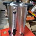 Commercial Coffee Urn, 50 Cup Coffee Maker, Hot Water Dispenser