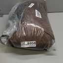 28in Large Dog Bed, Medium Size Dog and Cats, Calming Donut Bed for Puppy and Kitten, Washable Round Fluffy Pet Bed (Coffee)