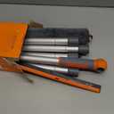 Eazer 89'' Squeegee Window Cleaner 2 in 1 Rotatable Window Cleaning Tool Kit with Extension Pole, Window Washing Equipment with Bendable Head for Indoor/Outdoor Window and Car Glass