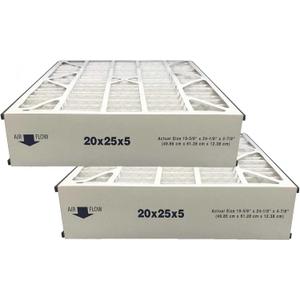 Filters 255649-102 Trion Air Bear MERV 8 Compatible Replacement Filter - 20x25x5-2 Pack