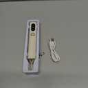 Haroopet Electric Diamond Painting Pen, Cordless Diamond Art Vacuum Pen no Wax Needed, Rechargeable Diamond Painting Tools, Adjustable Suction Mode Diamond Art Kits Accessories for Adults & Kids (White)