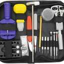 147 Pcs Watch Repair Tool Kit, Professional Spring Bar Tool Set, Watch Band Link Pin Tool Set with Carrying Case