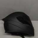 F 700 Black Full Fce Motorcycle Helmet, DOT Approved, for Men and Womens Motorbike Helmets (Medium, Carbon fiber pattern)