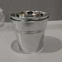 Galvanized Metal Flower Pot